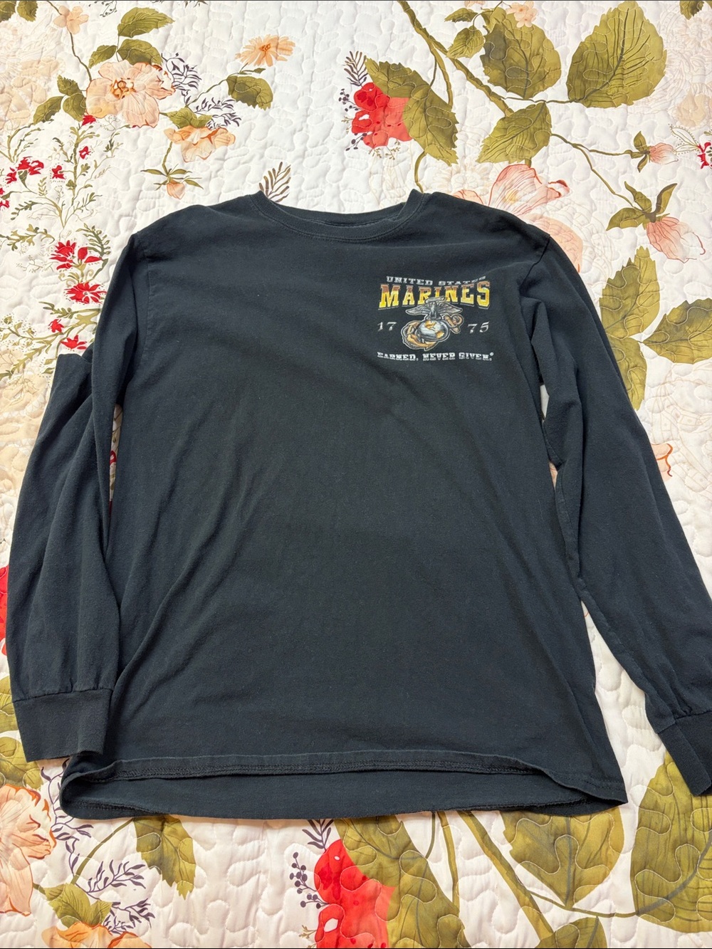 Marines Long-Sleeve Men's Shirt